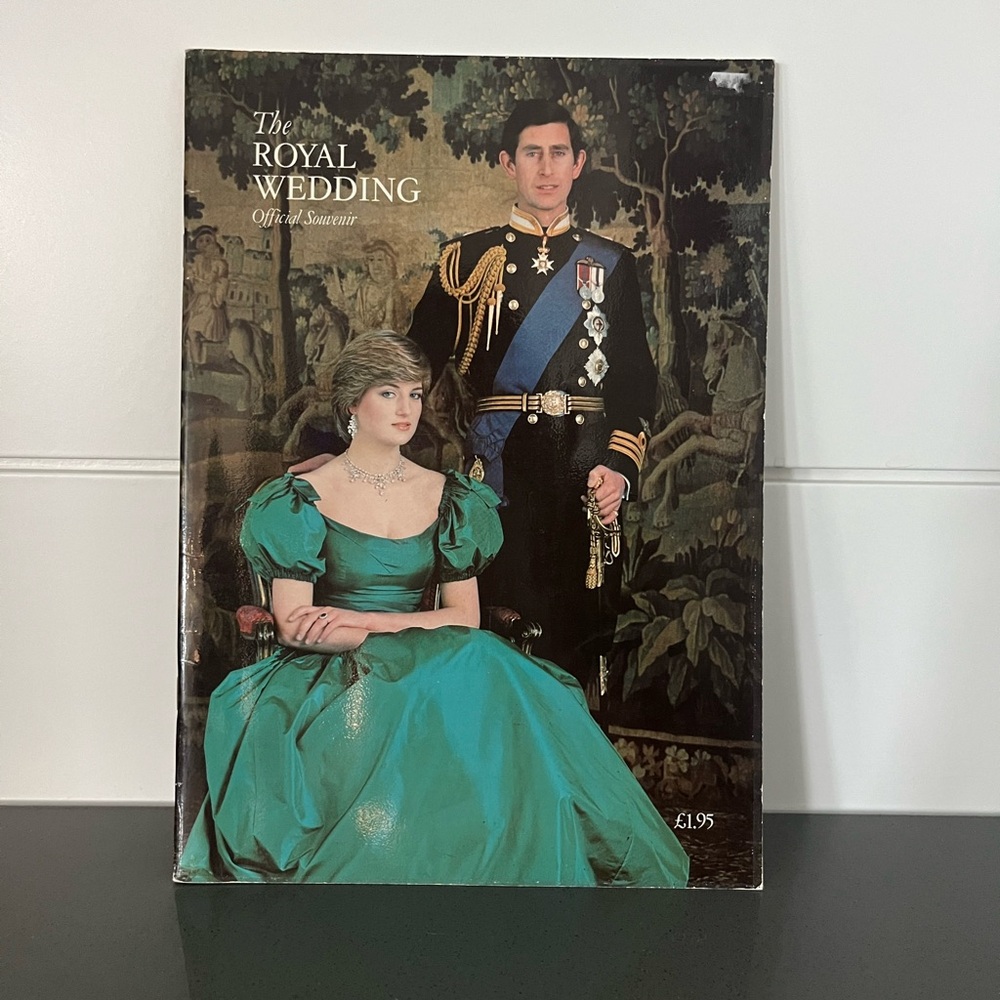 3 Royal Wedding/Princess Diana Books